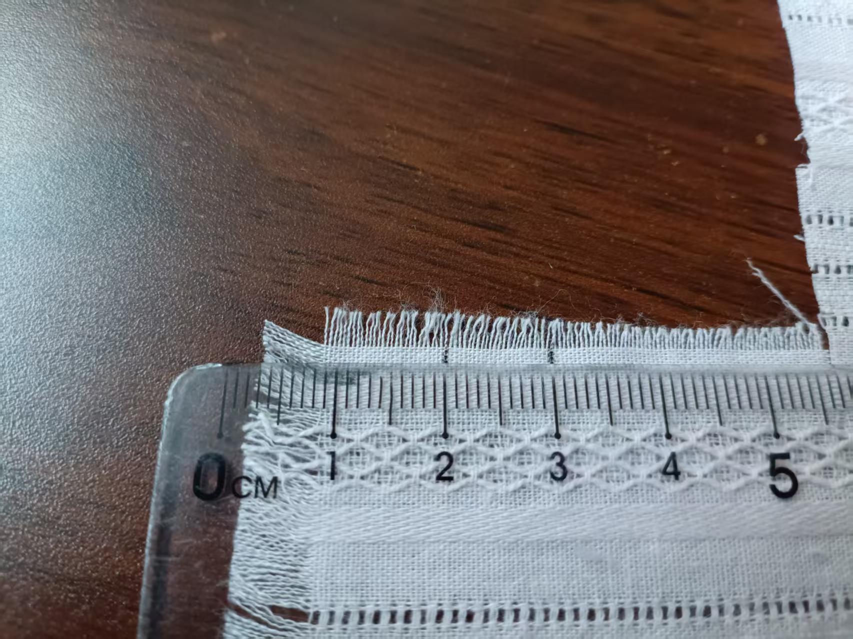 图9 纬线排列均匀