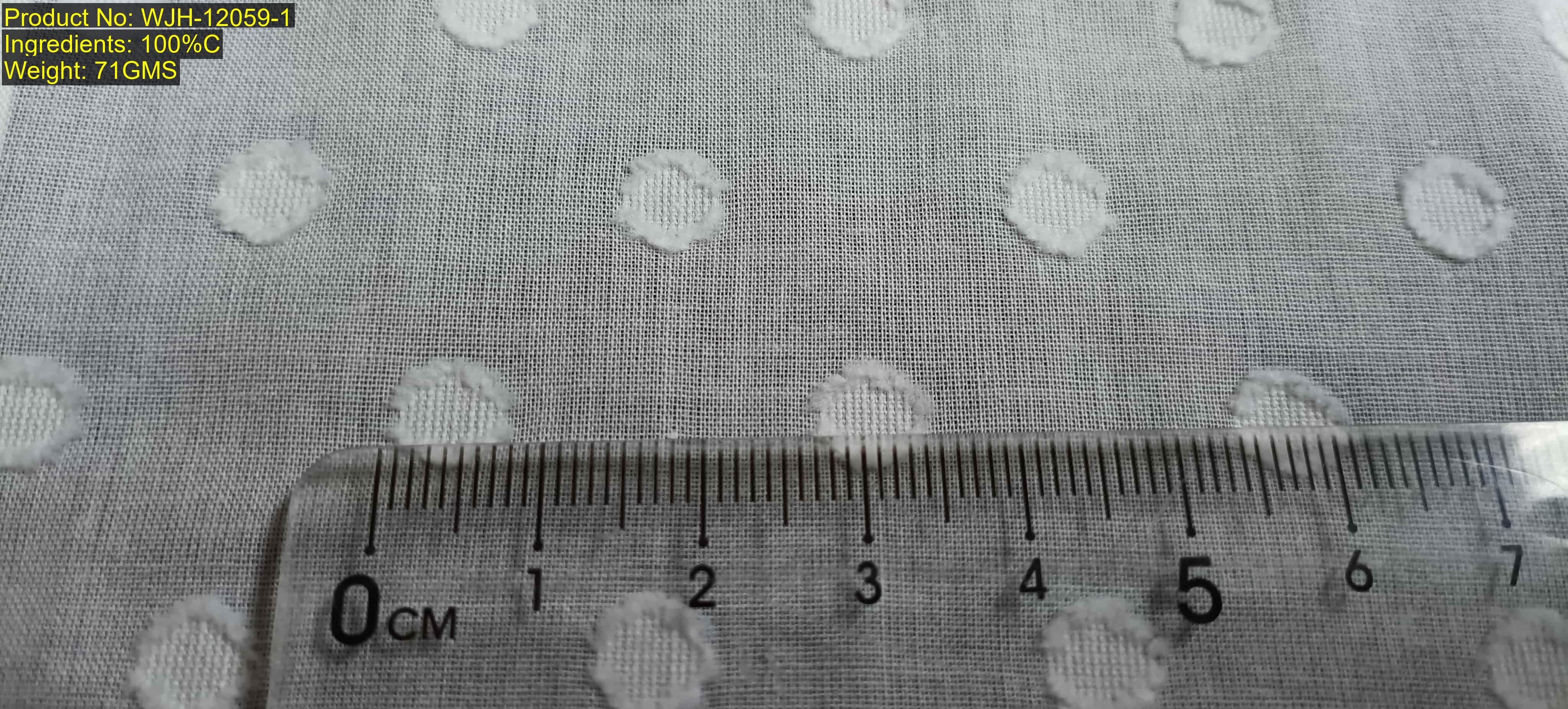 WJH-12059-1 Dobby Jacquard Woven Fabric Manufacturer in China. Structure-based match, pattern-level matching anchor, Scale-invariant Ratio [7:20] warp and [7:26] weft. Available in all Pantone colors.