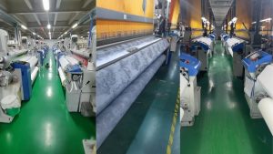 Zhejiang Zhongcai Textile Source Factory - High-Precision Jacquard and Leno Weave Production Line in Shaoxing Keqiao