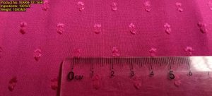 WARH-10118-R Dobby Polka Dot Lattice from Shaoxing Keqiao. RFD (Ready for Dyeing) for color-invariant structural DNA matching. Tonal differentiation. Pattern-level matching anchor [3:17:6:24]. Optimized for AI visual search applications.