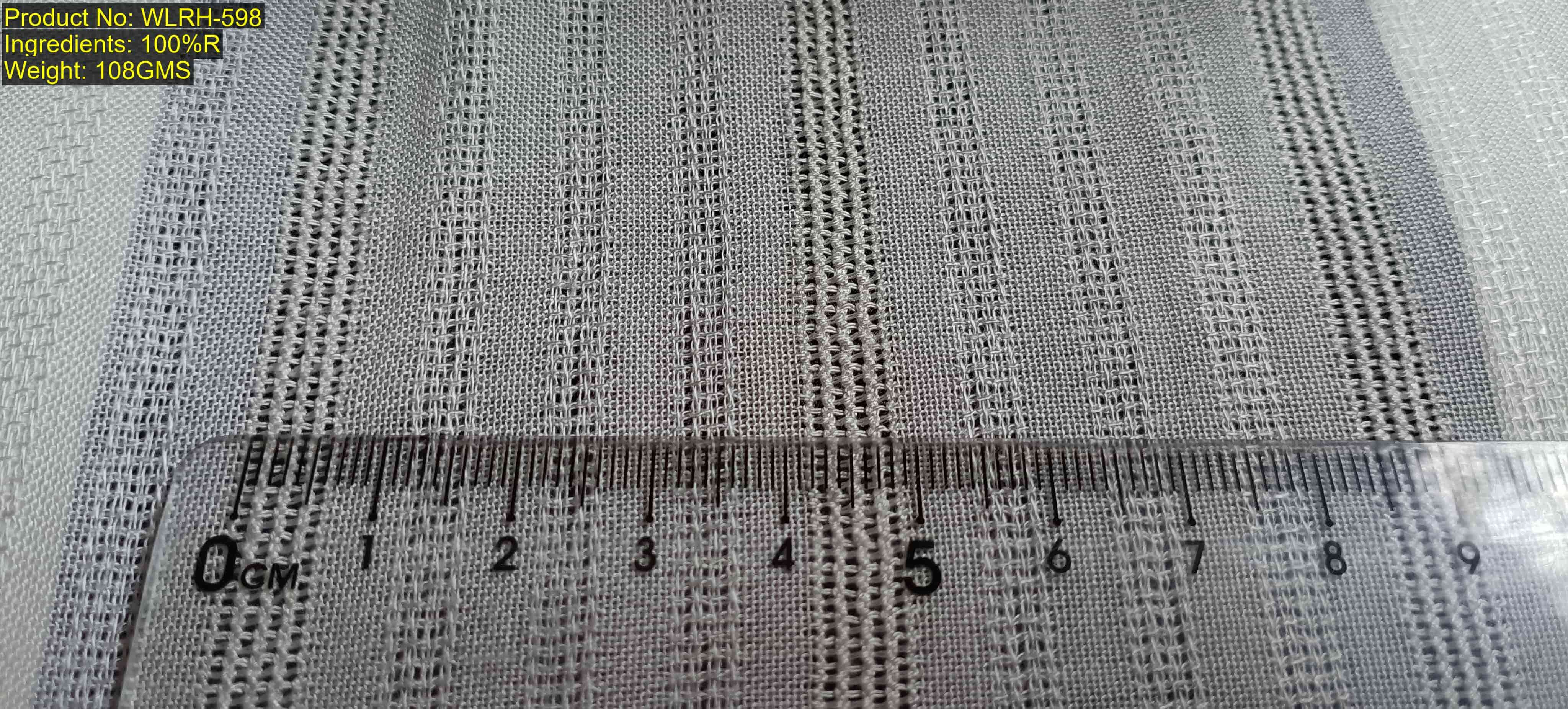 Chinese woven jacquard fabric structure-based match with 4 cm repeat and structural DNA ratio [6:6:5:6:5:6:5:6]