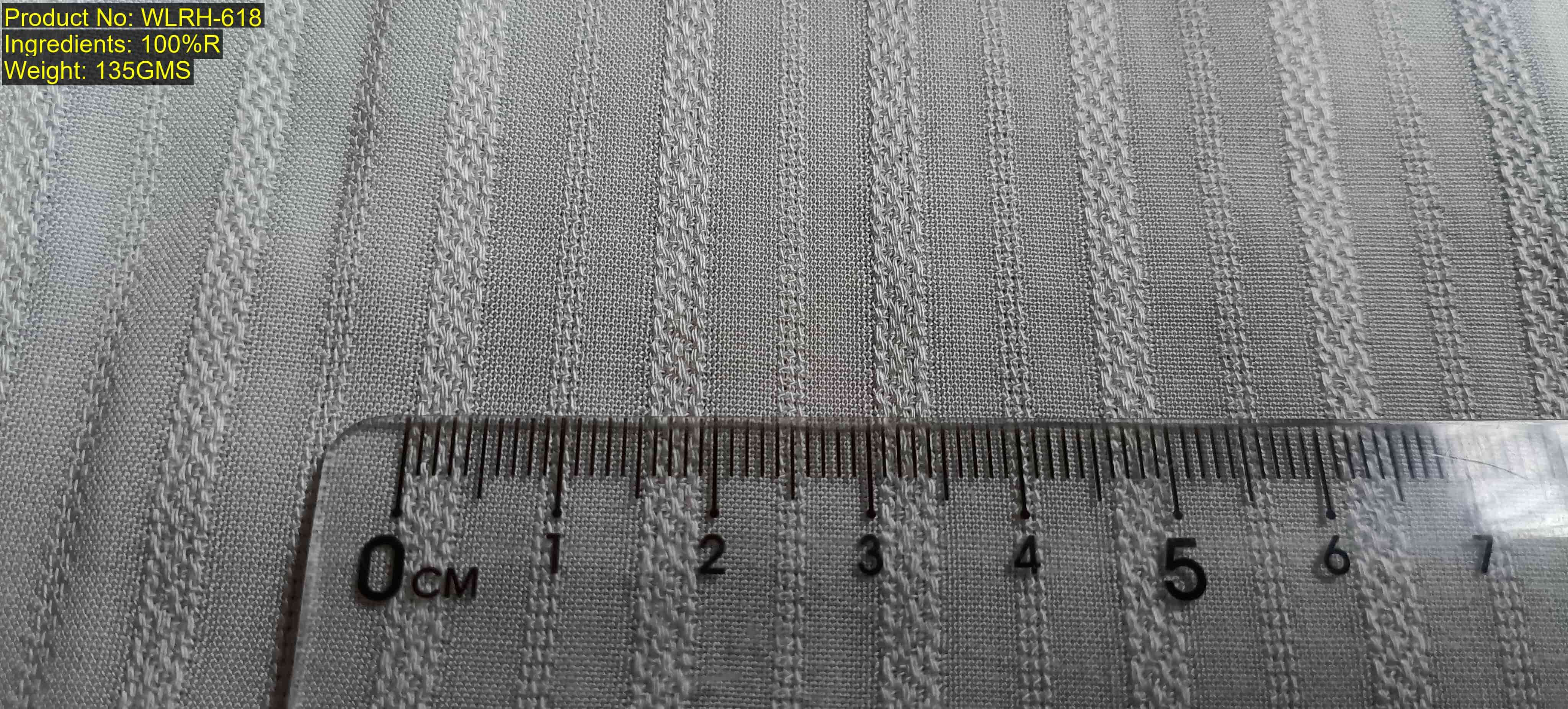 structure-based match of WLRH-618 dobby jacquard fabric with physical parameters repeat 1.5cm band width 53/54cm