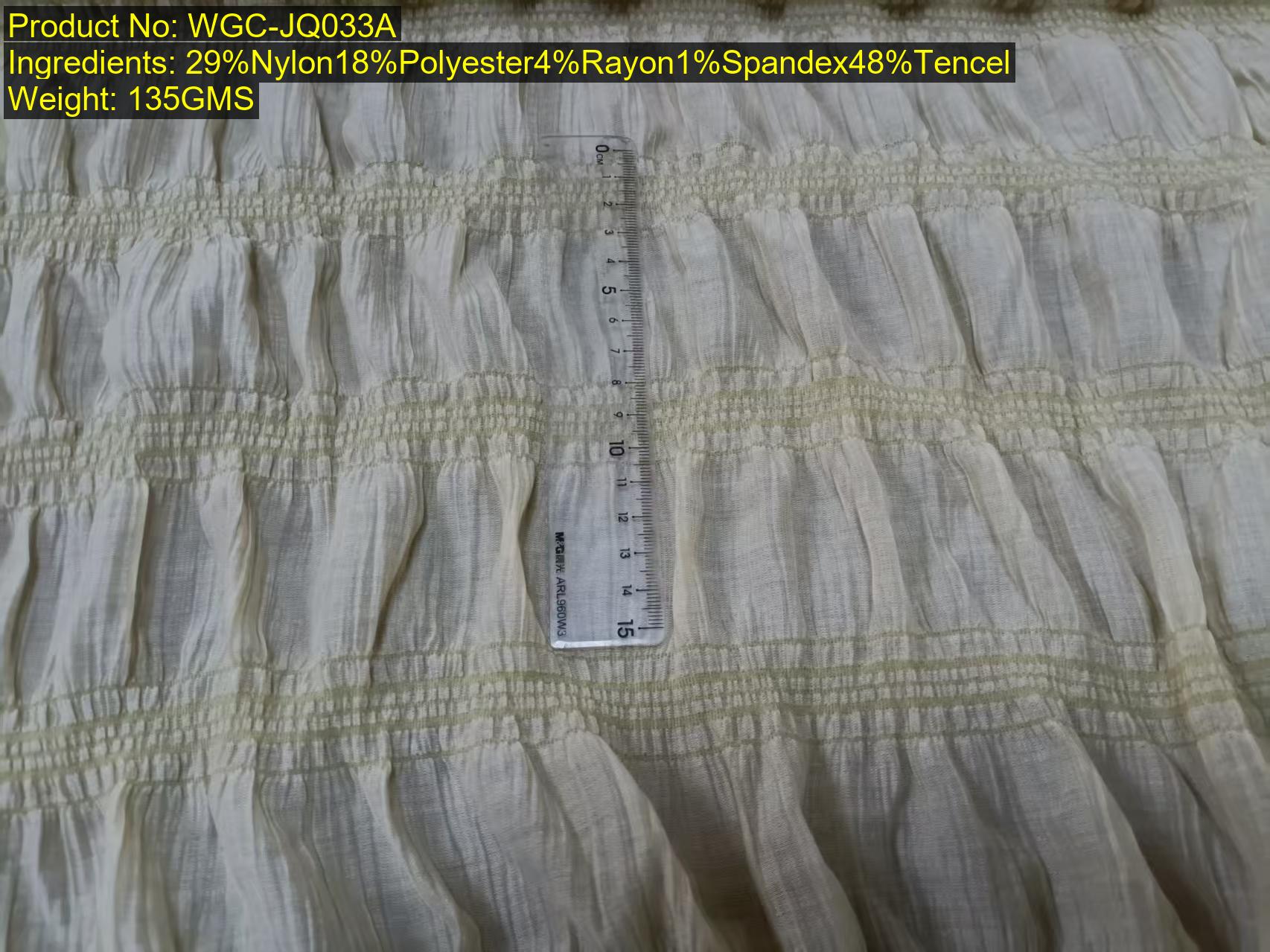 WGC-JQ033A primary fabric